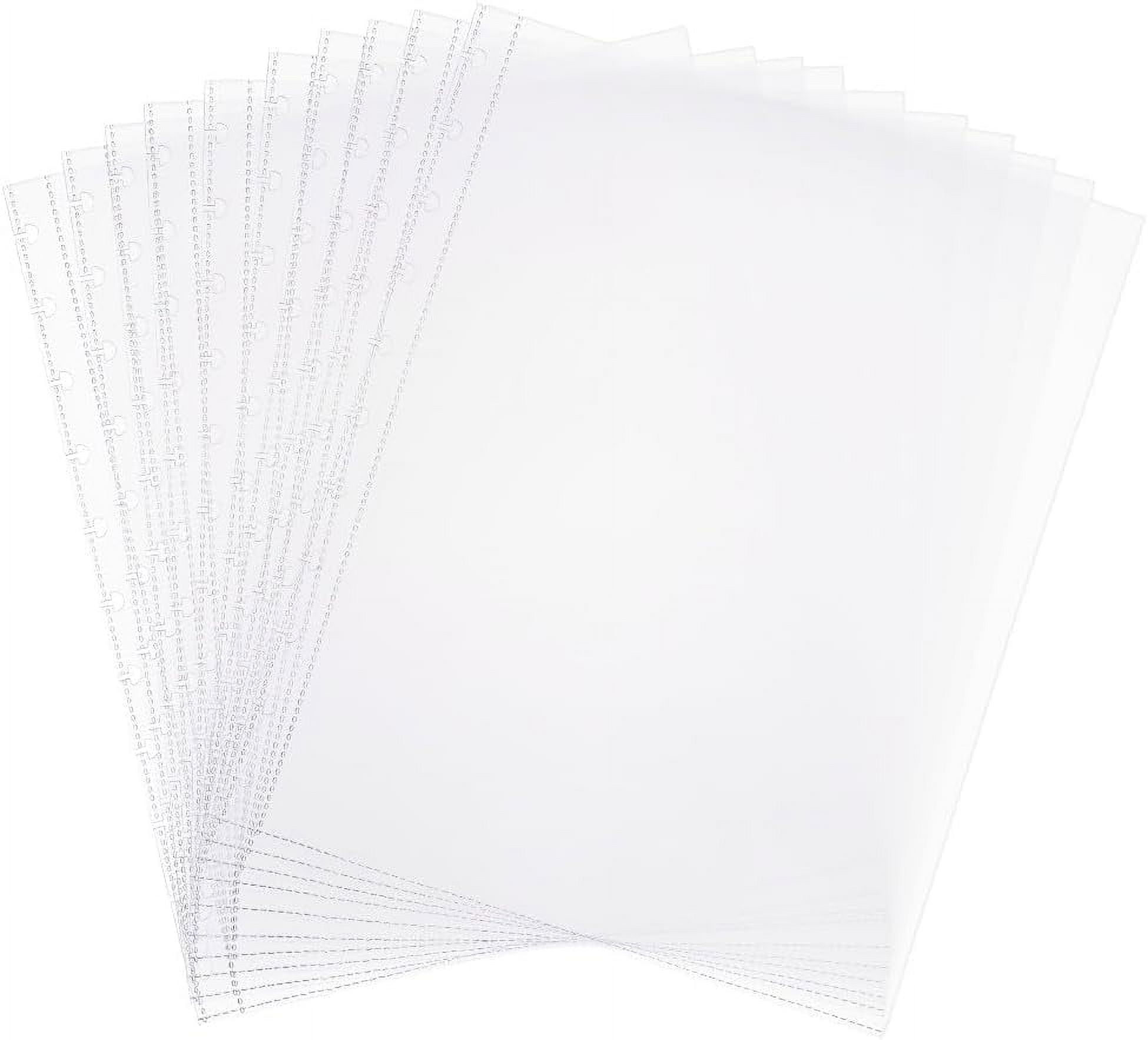 KTRIO Sheet Protectors 8.5 X 11 Inch, Clear Page Protector For 3