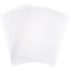 thumbnail image 1 of Paquete de 50 protectores de hojas de plástico reforzados con 11 orificios. Admite hojas de aproximadamente 8,5 x 11 pulgadas. Protector de hojas de plástico transparente., 1 of 6