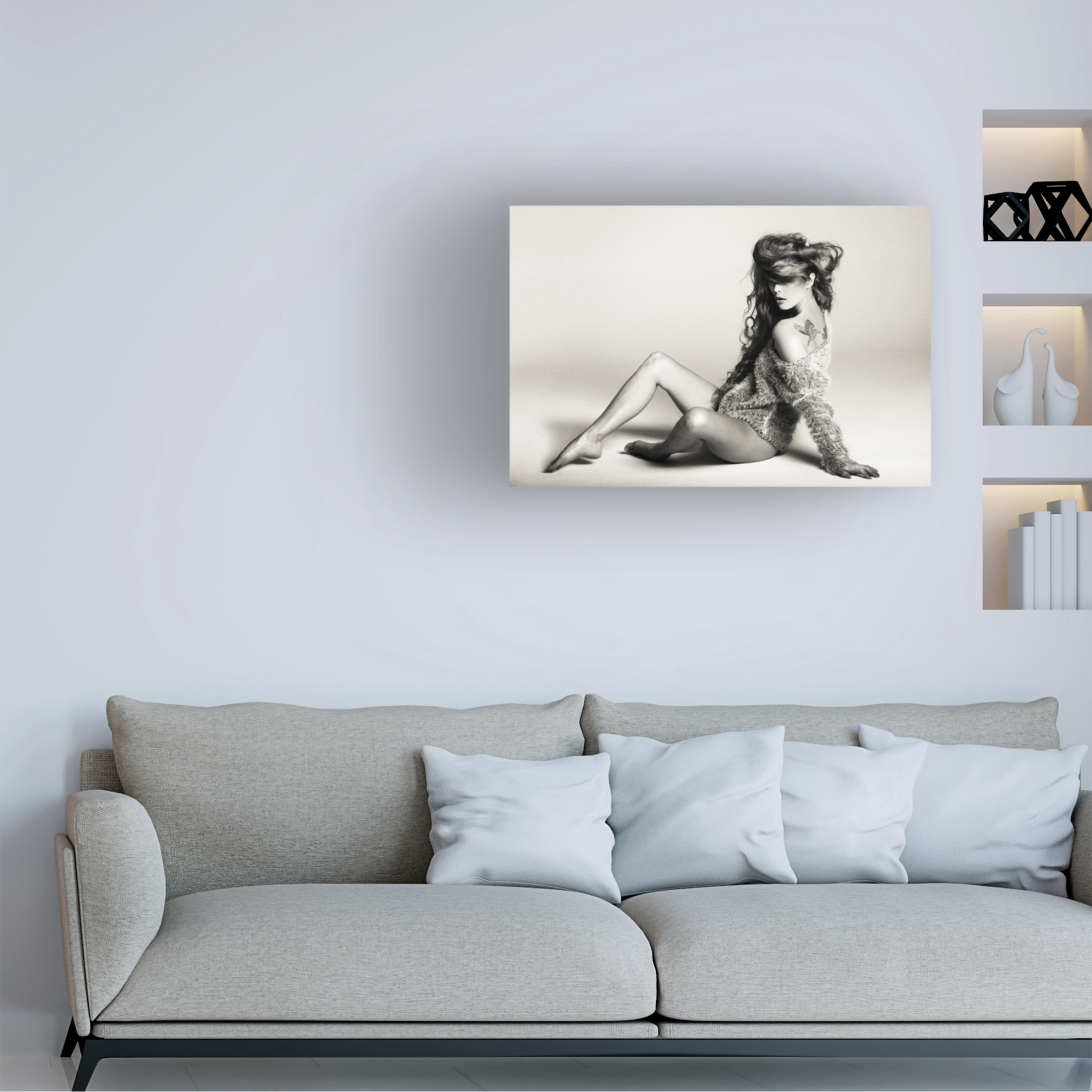 Trademark Fine Art Cesar Tejada Le intensitAc Canvas Wall Art