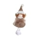 thumbnail image 2 of Ángel colgante de Navidad, adorno para árbol de Navidad, decoración navideña Marrón, 2 of 9