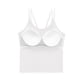 thumbnail image 5 of Blusa de poliéster para mujer, de moda, informal, de color liso, con tirantes, almohadillas para el pecho y la espalda, chalecos y tops moldeadores., 5 of 9