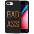 thumbnail image 1 of Case Yard Wooden Case for iPhone-8-Plus Soft TPU Silicone cover Slim Fit Shockproof Wood Protective Phone Cover for Girls Boys Men and Women Supports Wireless Charging Bad Ass Design, 1 of 7