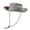 Khaki, variant on Summer Wide Brim Waterproof Bucket Hat For Men Hiking Climbing Sun Hat Fishing Fisherman Hat UV Protection Light Thin Bonnie Hat