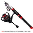 thumbnail image 2 of 1.8 Meters Portable Fishing Rod Ultralight Fishing Pole Ceremic Guide Ring Fishing Rod Telescopic Carbon Fiber Fishing Pole, 2 of 9