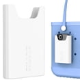 thumbnail image 1 of Soporte de teléfono de silicona para bolsas Bogg de OUTXE, color blanco, 1 of 7