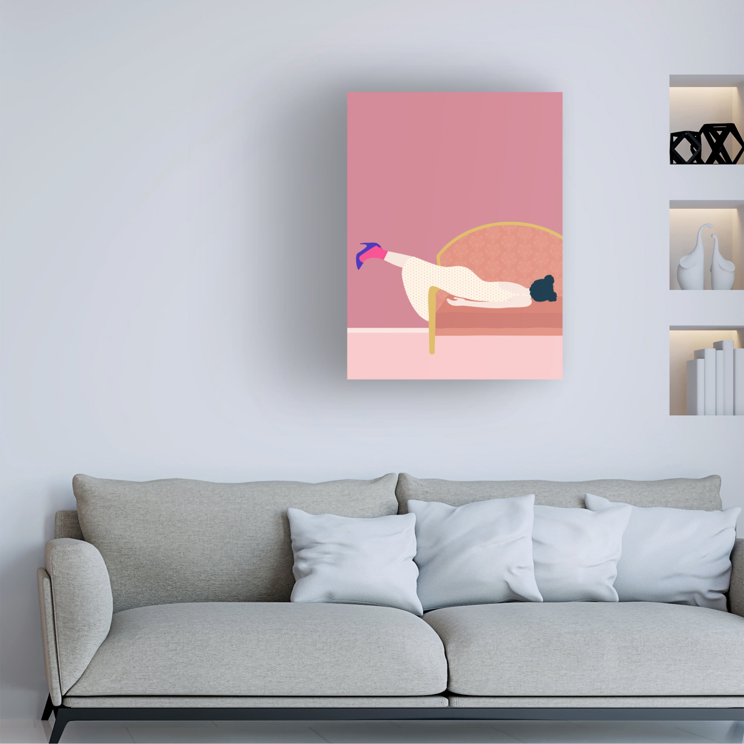 Trademark Fine Art Jota de jai Maddies Mood Canvas Wall Art