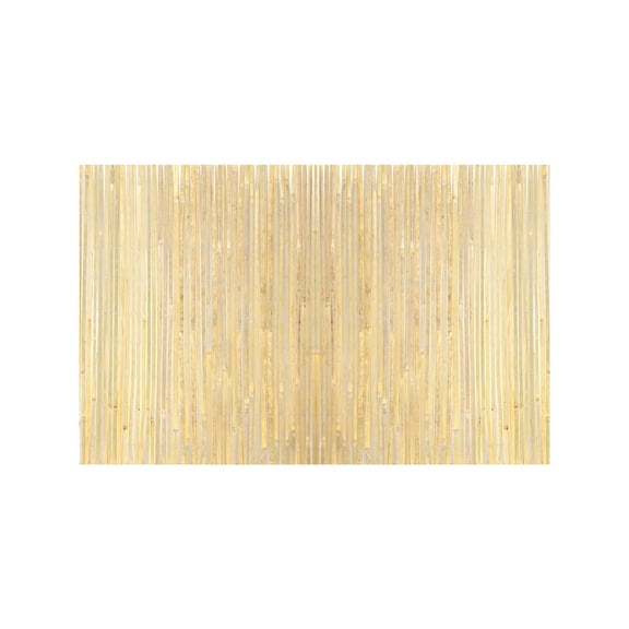 KFFKFF Bamboo Privacy Screen, Sustainable Bamboo Slat Fencing, 6ft Height x 13ft Length, Decorative Screen for Gardens, Backyards, Balconies, Patios, and Pool Areas