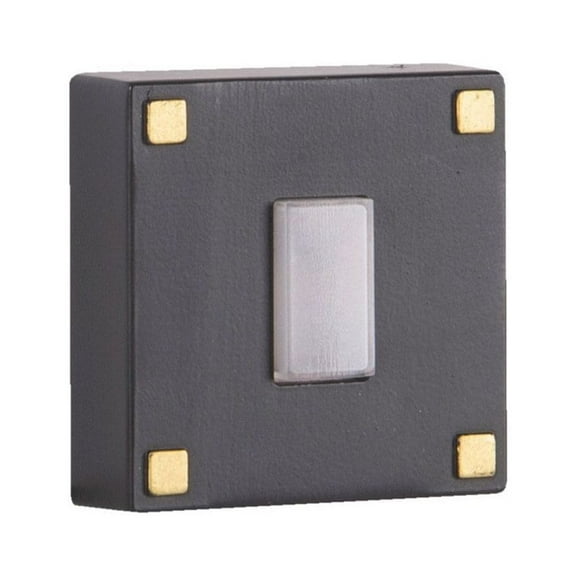 Craftmade Lighting - 3.13 Inch 0.2W 1 LED Surface Mount Lighted Push Button