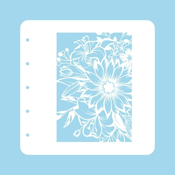 Stencil A6 pour Ensemble de Couleur Magnétique Fleur 1