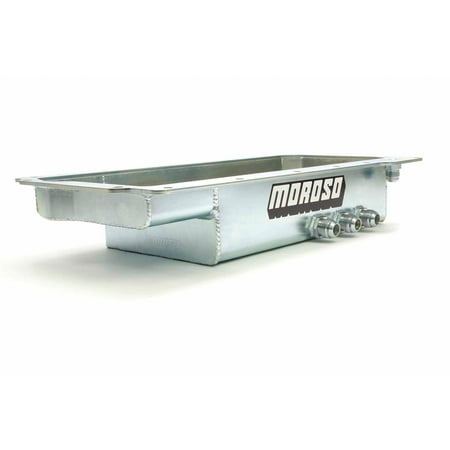 Dry Sump Oil Pan - Moroso Dry Sump Engine Oil Pan 4 in Deep GM LS-Series P/N 21155