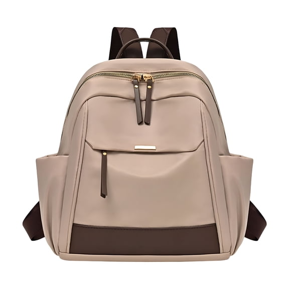 AOMRCOL Backpack Purse for Women, Fashion Oxford Cloth Convertible Shoulder Handbag Travel Bag Back Open Pocket Handbag, 9.8X4.7X13 In
