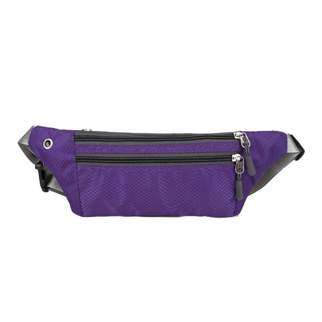 Aihimol Sac de Taille pour Hommes et Femmes Mode Résistant à l'Eau avec Ceinture Réglable pour Voyage Randonnée Course Sports Extérieurs
