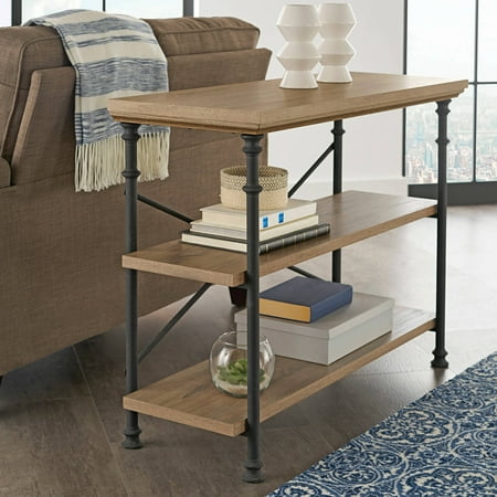 Better Homes & Gardens River Crest Anywhere Console for TVs up to 42", Rustic Oak Finish