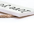 thumbnail image 5 of Love You Purple Heart 10 x 3.4 Pine Wood Valentine's Decorative String Sign, 5 of 5