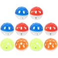 thumbnail image 1 of 10 bolas de campana para loros, juguetes masticables para loros, bolas huecas para moler pájaros., 1 of 7