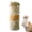 Three cans, variant on Dog Treat Storage Container - Food-Grade Pet Snack Storage Box, Stackable Dog Snack Container, Cookie Jar Organizer For Grain Pellet Rice Kitchen Pantry Travel Outdoor