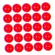 thumbnail image 2 of 25 piezas Bingo Ball Tally Ball Apertura Dispositivos portátiles de reemplazo Raffle Balls Calling Balls para Home Market Regal Game Parties rojo Sunnimix Bola de bingo, 2 of 8
