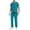 Light Blue, variant on Aofany Scrubs Set Men Stretch V-Neck Scrub Top and Elastic Waistband Pants Scrubs for Men, Men's Workwear Uniform