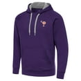 thumbnail image 2 of Men's Antigua  Purple Clemson Tigers Palmetto Series Victory Pullover Hoodie, 2 of 3