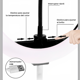thumbnail image 4 of Aro de Luz BINDEN Plegable con Soporte para Celular y Tripie Binden HYG1905W-HYG38-BLK, 4 of 5