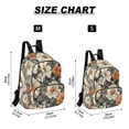 thumbnail image 2 of FORMRS Mini Backpack Purse for Women Travel Daypack Casual Shoulder Bag, Gray Floral Pattern, 2 of 7