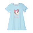 thumbnail image 3 of RXIRUCGD 2025 Vêtements d'Été pour Enfants 3-12 Ans Mode Imprimée Pyjama Rêveur Mi-Mollet Chemise de Nuit, 3 of 3