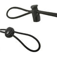 thumbnail image 4 of 20pcs Plastic Cord Locks with 1/8-Inch 50ft Elastic Cord Heavy Stretch Round String, 10Pcs Sing-Hole, 10pcs Double-Hole Spring Toggle Stopper Slider Black (3mm-Black), 4 of 4