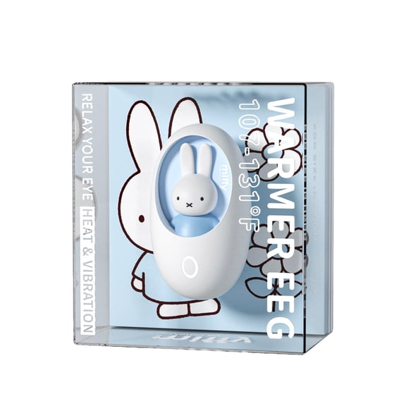 Miffy Hand Warmer Portable Rechargeable Cute Mini Heater Blue White