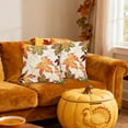 thumbnail image 4 of BotaniNest Thanksgiving Maple Leaf Pumpkin Covers Cozy Decorative Throw For Home Sofa Couch And Perfect Fall, 4 of 5
