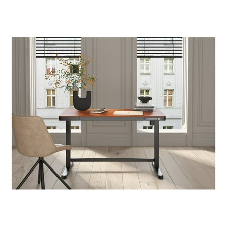 Koble - Juno 48" Electric Height-Adjustable Desk with  Foil Top - Walnut
