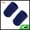 Dark Blue, variant on Unique Bargains Pair Sweat Absorbing Wrist Sweatbands Athletic Cotton Terry Cloth Purple 8x10cm