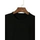 thumbnail image 3 of [Camiseta inspiradora] Camiseta de poliéster con cuello redondo | Casual para hombre, corte regular, ligeramente elástica, tejido de punto, estampado con cita inspiradora de Juan 3:16, tops negros, ta, 3 of 6