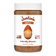 JUSTIN'S No Stir, Gluten-Free Maple Almond Butter, 16 oz Jar