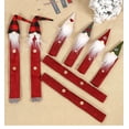 thumbnail image 4 of Juego de 8 fundas navideñas para manijas de refrigerador, adorables cubiertas para manijas de electrodomésticos de cocina, horno microondas, lavavajillas, puerta de nevera, 4 of 5