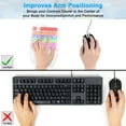 thumbnail image 4 of FiveBox Wired One-Handed RGB Mechanical Gaming Keyboard, 35 Keys Type-C Professional Gaming Keyboard, Portable USB Wired PC Keyboard LED Backlit Gaming Keypad w/Wrist Rest for PC Gamer Xbox PS4,White, 4 of 6