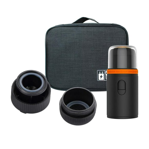 DOLITY Mini Portable Espresso Machine Hand Coffee Maker Travel Gadgets, Perfect for 1