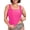 Hot Pink, variant on Women's Bandeau Ruched Tankini Top Swimsuits Modest Bathing Suits