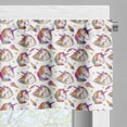 thumbnail image 3 of Ambesonne Unicorn Party Window Valance, Magic Horse Ice Cream, 54" X 12", Multicolor, 3 of 5