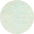 thumbnail image 1 of Ahgly Company Indoor Round Contemporary Light Rose Green Abstract Area Rugs, 4' Round, 1 of 6