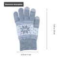 thumbnail image 3 of ORDDIART Winter Gloves Knitted Wool For Men Women Touch Screen Compatible 1 Pair, 3 of 4