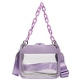 thumbnail image 1 of Bolso Bandolera Con Cadena Bolsos Mano A La para Mujer Correas Ajustables Simples, 1 of 9