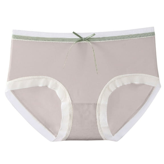 ShomPort Cute Panties for Women Mesh Breathable Briefs High Waist Seamless Hipster Underpants