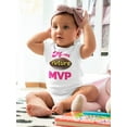thumbnail image 2 of Mom Future Mvp With Football Bodysuit Infant -Smartprints Designs, Unisex Regular Fit, 2 of 4