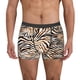 thumbnail image 1 of Balery Watercolor Zebra Calzoncillos bóxer para hombre, ropa interior de algodón suave y transpirable con cinturilla de nailon-Small, 1 of 5