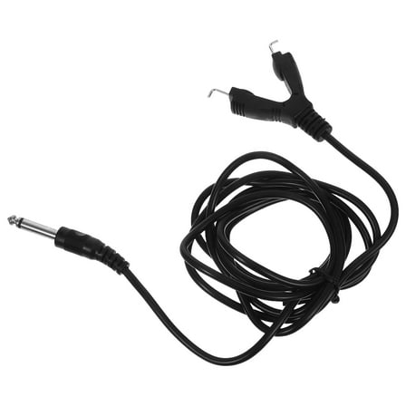 Niceauty Black Silicone Clip Cord Heavy Duty Wire 1Set Compatible with Tattoo Machine for Use