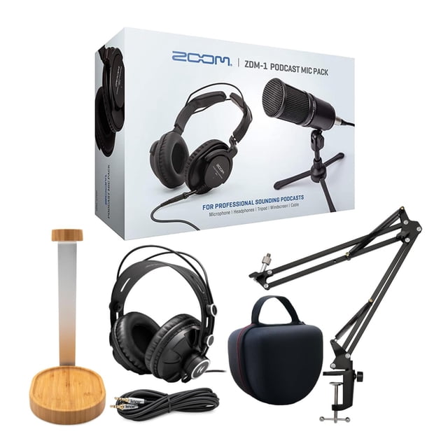 Micrófono para Podcast Zoom ZDM-1 Pro con Audífonos