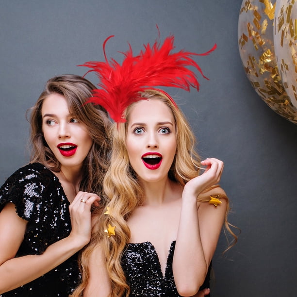 Tocado estilo retro para carnaval, diadema para mujer para cóctel, estilo elegante, gran volumen, superventas, plegable y ajustable, con marco de metal, para dormitorio.