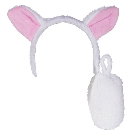 Headband Adapters Kit - Costume Accessory Kit- Lamb Headband with Tail
