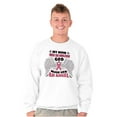 thumbnail image 5 of Breast Cancer My Mom is an Angel Sweatshirt for Men or Women Brisco Brands S, 5 of 6