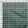 thumbnail image 3 of oneOone Cotton Flex Aquamarine Fabric Check Dress Material Fabric Print Fabric By The Yard 40 Inch Wide, 3 of 4